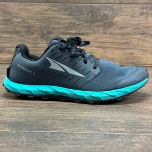 Altra Shoes Womens 10.5 Superior 5 Grey Teal Athletic Jogging Running Workout